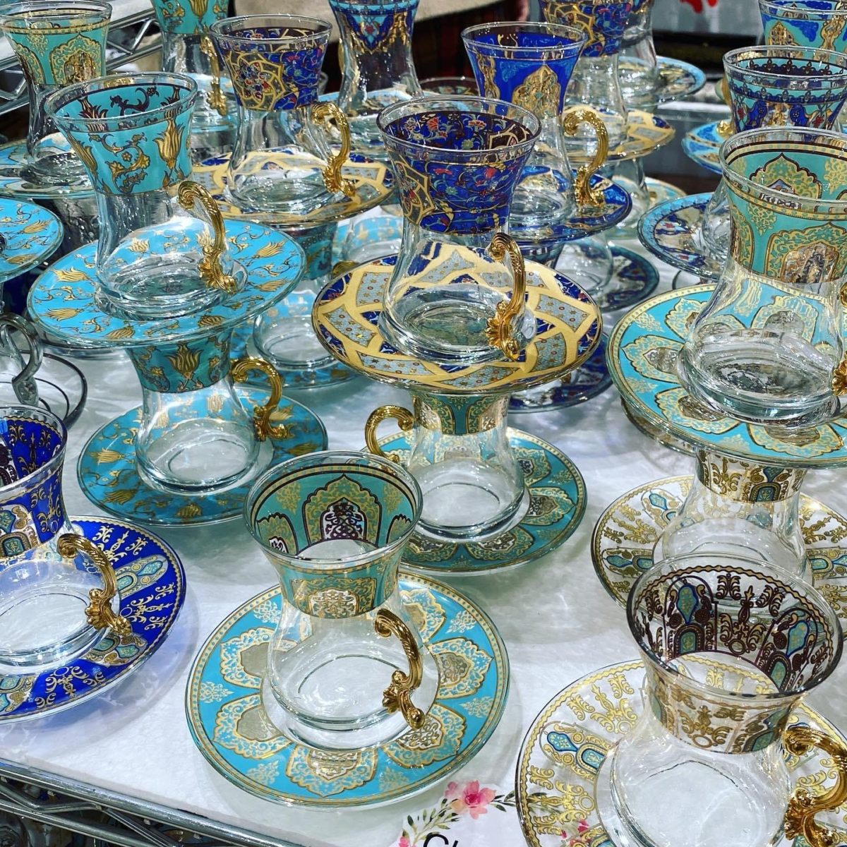 トルコのチャイグラス